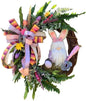 Christmas Bunny Garland Easter Decoration Foam Fruit Mall Living Room Props Ornaments - www.Shopthatapp.com