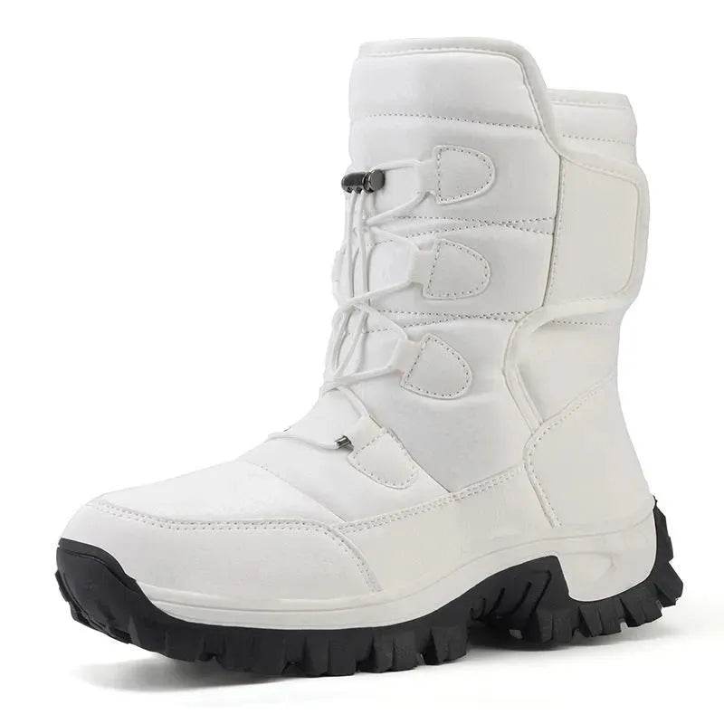 Winter Men And Women Fleece-lined Warm Snow Boots - www.Shopthatapp.com