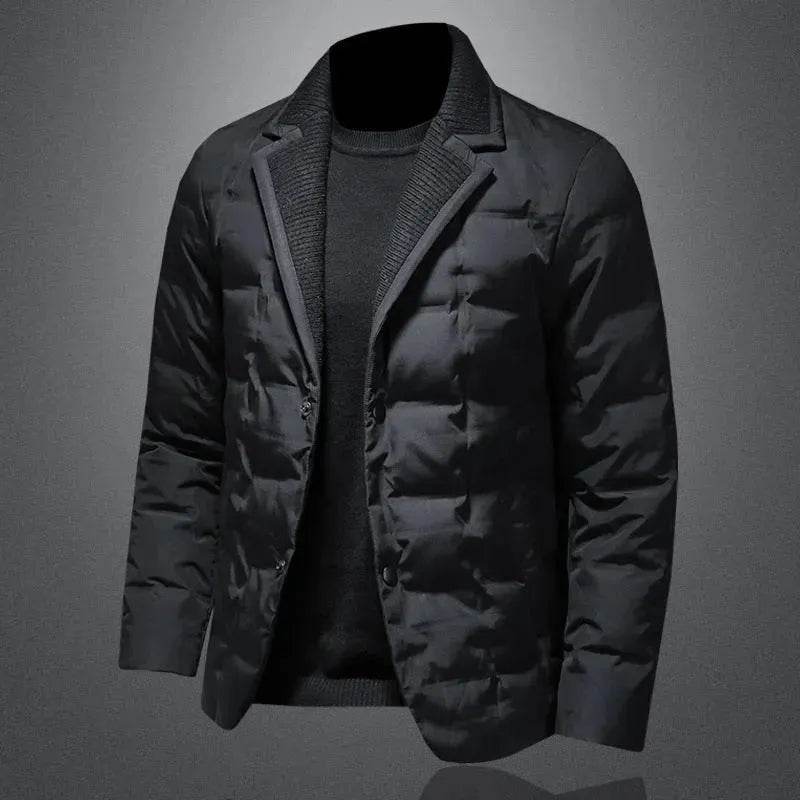 Winter Down Jacket Thick Warm Rain Jacket Men - www.Shopthatapp.com