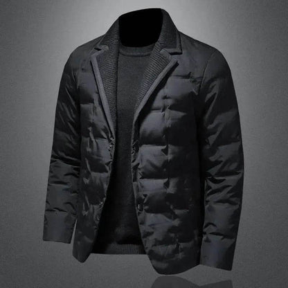 Winter Down Jacket Thick Warm Rain Jacket Men - www.Shopthatapp.com