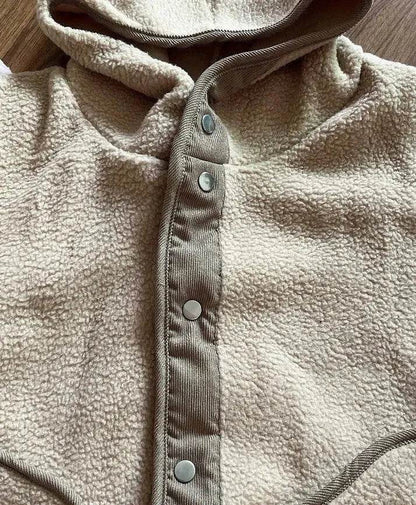 Thickened Woolen Hoodie Winter coat Fleece hooded Winter Jacket - www.Shopthatapp.com