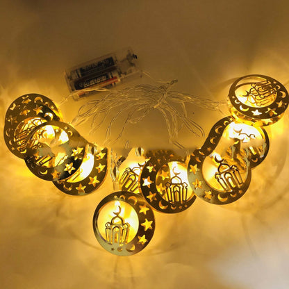 Ramadan Decoration For Diwali Festival Of Eurban Eid Mubarak String Light - www.Shopthatapp.com