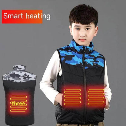 Children Thermal Winter Vest Jacket Outwear Boy Girl Kids - www.Shopthatapp.com
