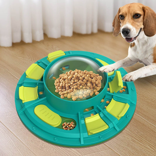Interactive Dog Puzzle Toy For IQ Improvement And Slow Feeding Suitable For All Sizes Pets Nutritious Diet-Friendly Non-Electric Plastic Pets Game Pet Products - www.Shopthatapp.com