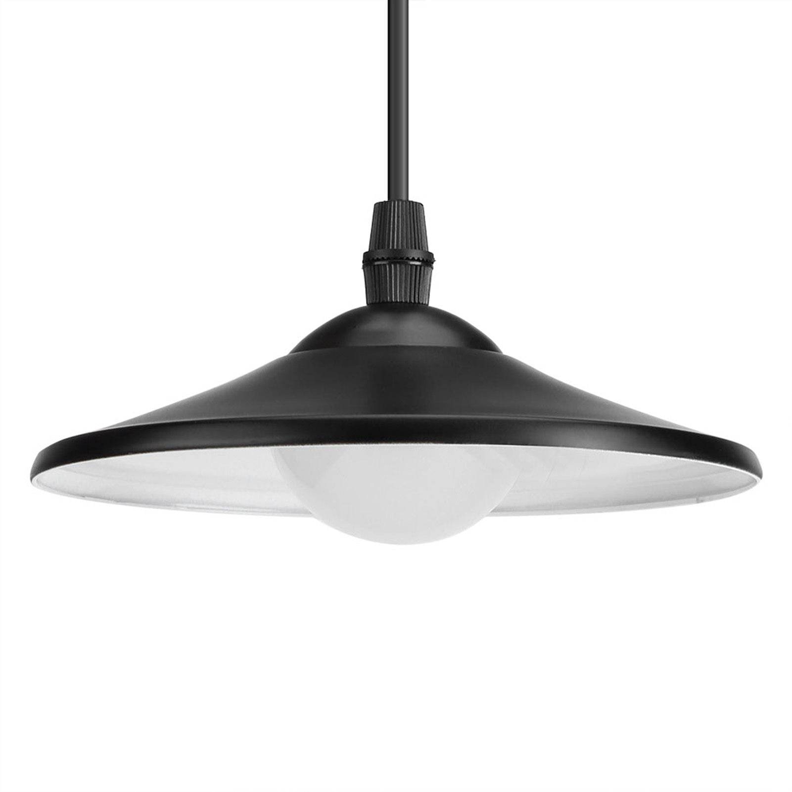 Solar Powered Garden Patio Pendant Light Remote Control Hanging Lamp Decking - www.Shopthatapp.com