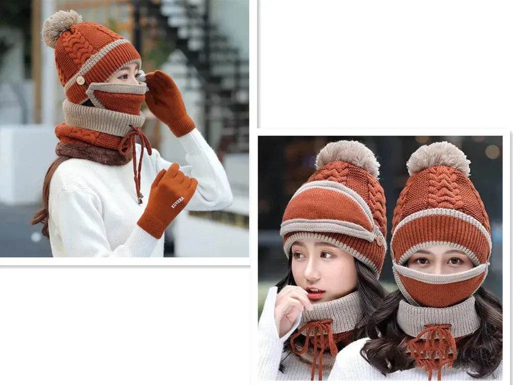 Buy Full Face winter cover knitted mask balaclavas for cold weathers - www.Shopthatapp.com