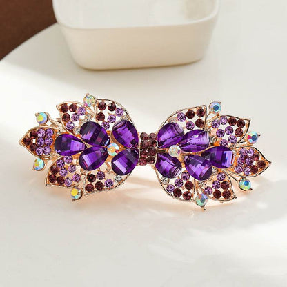 Rhinestone bow hair clip Accessories - www.Shopthatapp.com
