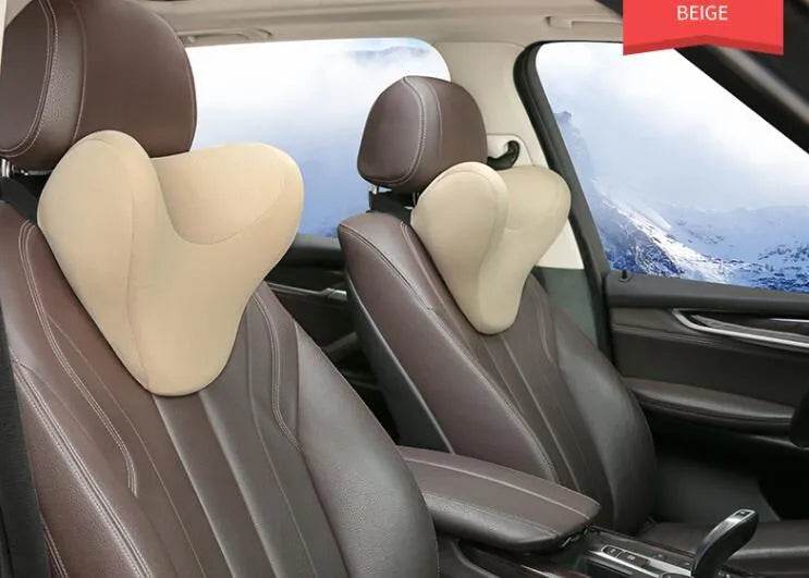 Car Neck Protector Memory Foam Pillow headrest - www.Shopthatapp.com
