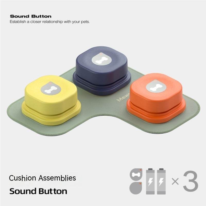 Pet Communication Button One-click Recordable Dog Talking Button - www.Shopthatapp.com