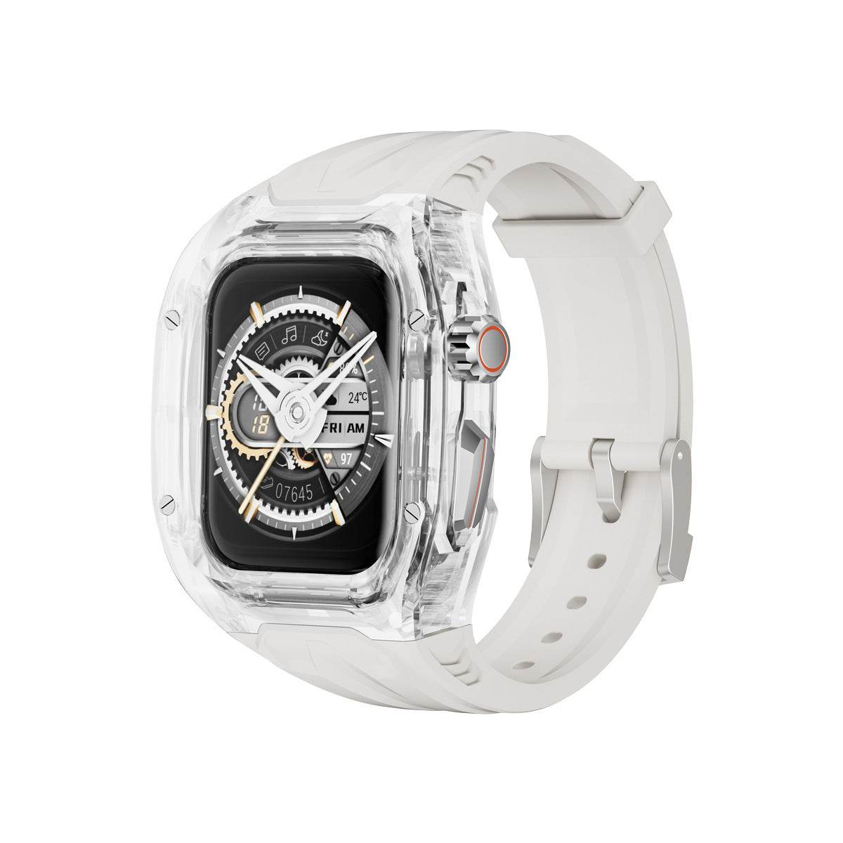 Richard Style Transparent Replacement Watch Case Strap - www.Shopthatapp.com