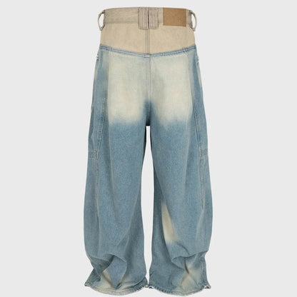 Washed Distressed Design Baggy Jeans Pant For Men And Women - www.Shopthatapp.com