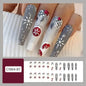 24pcs Christmas False Nail Decal stickers - www.Shopthatapp.com
