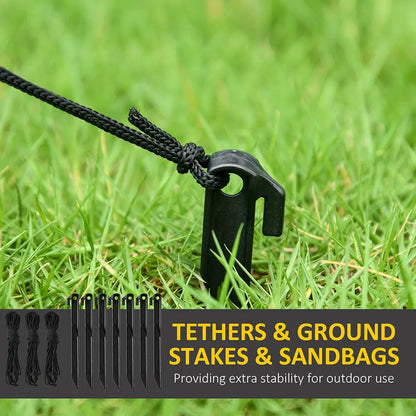 9ft Halloween Inflatables Outdoor Decorations, Pumpkin Ghost With Pumpkin Patch, Outdoor Giant Blow Up Yard Decor With Build-in LED For Garden, Lawn, Party, Holiday - www.Shopthatapp.com #