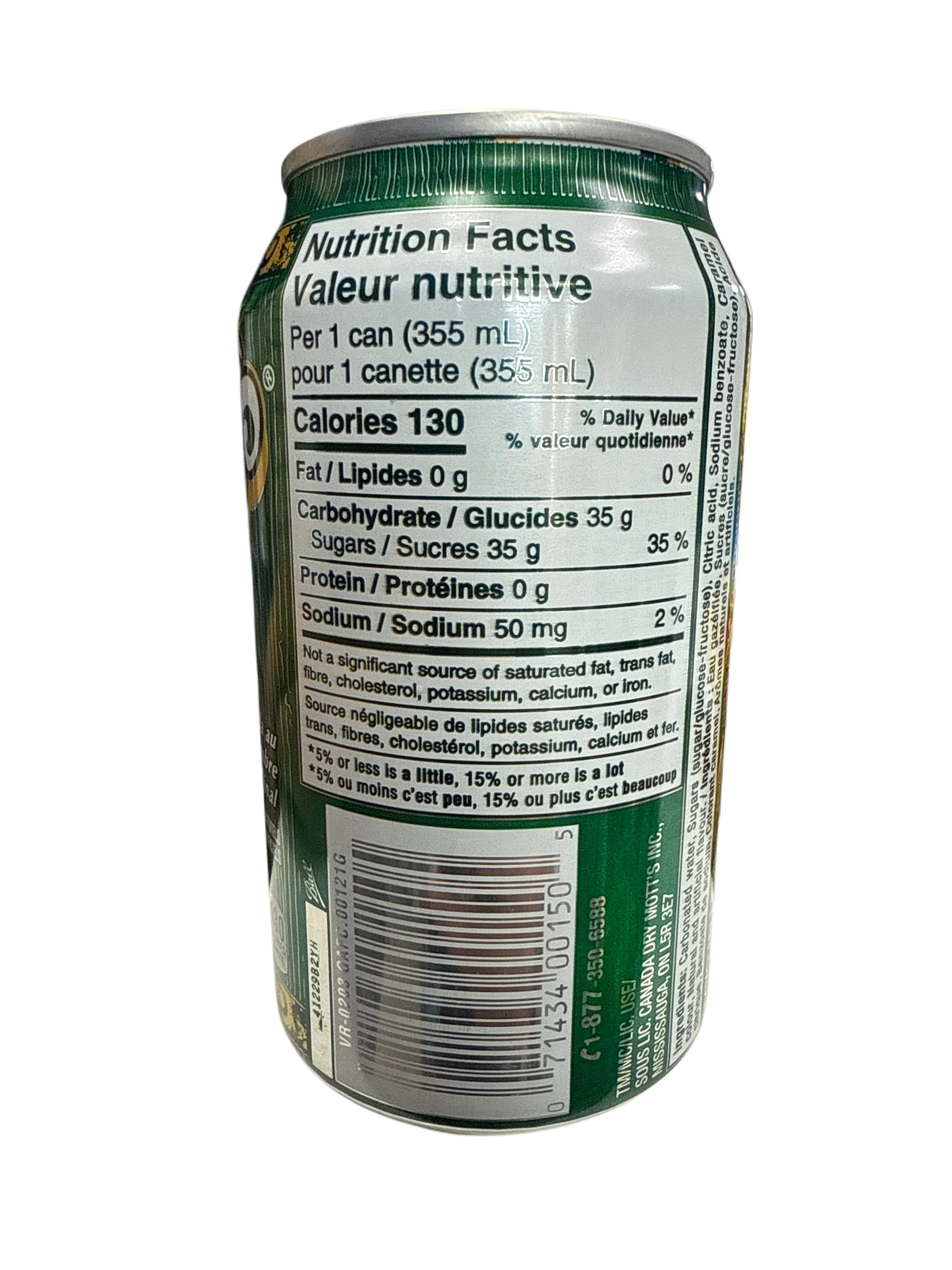 Vernors Original Ginger Soda Can 355ML - Canadian Edition - www.Shopthatapp.com