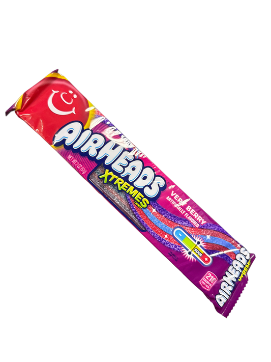Air Heads Xtreme Very Berry Flavour 57g - U.S Edition - www.Shopthatapp.com