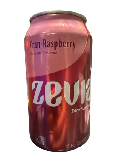 Zevia Zero Sugar Cran-Raspberry Flavoured Soda 355ML - Canadian Edition - www.Shopthatapp.com