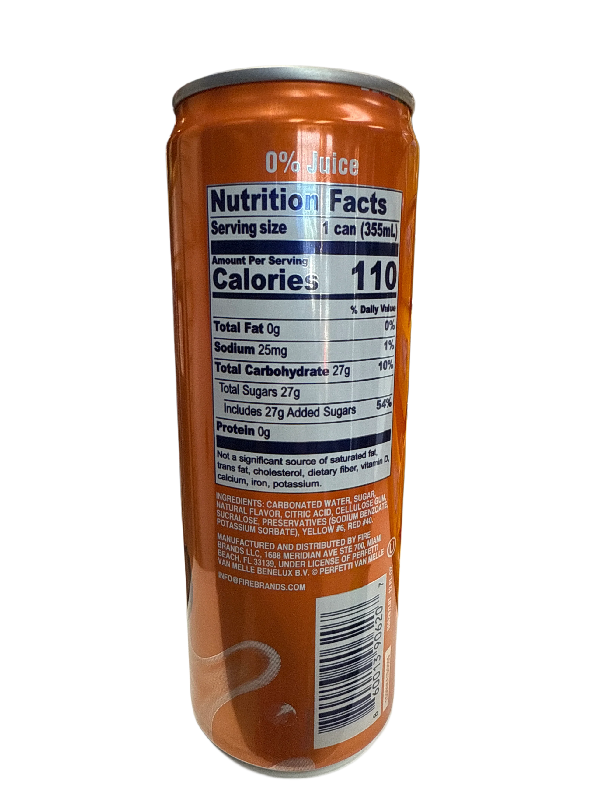 Air Heads Soda Orange Flavour 355ML – Exotic U.S Edition Drink - www.Shopthatapp.com