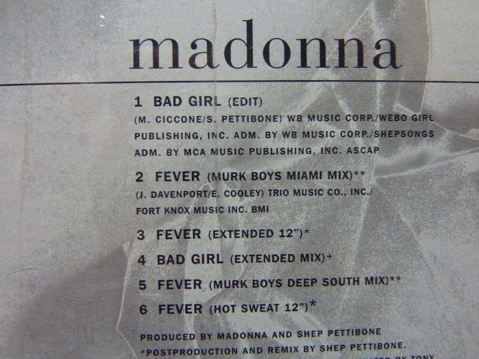 Bad Girl/Fever - www.Shopthatapp.com