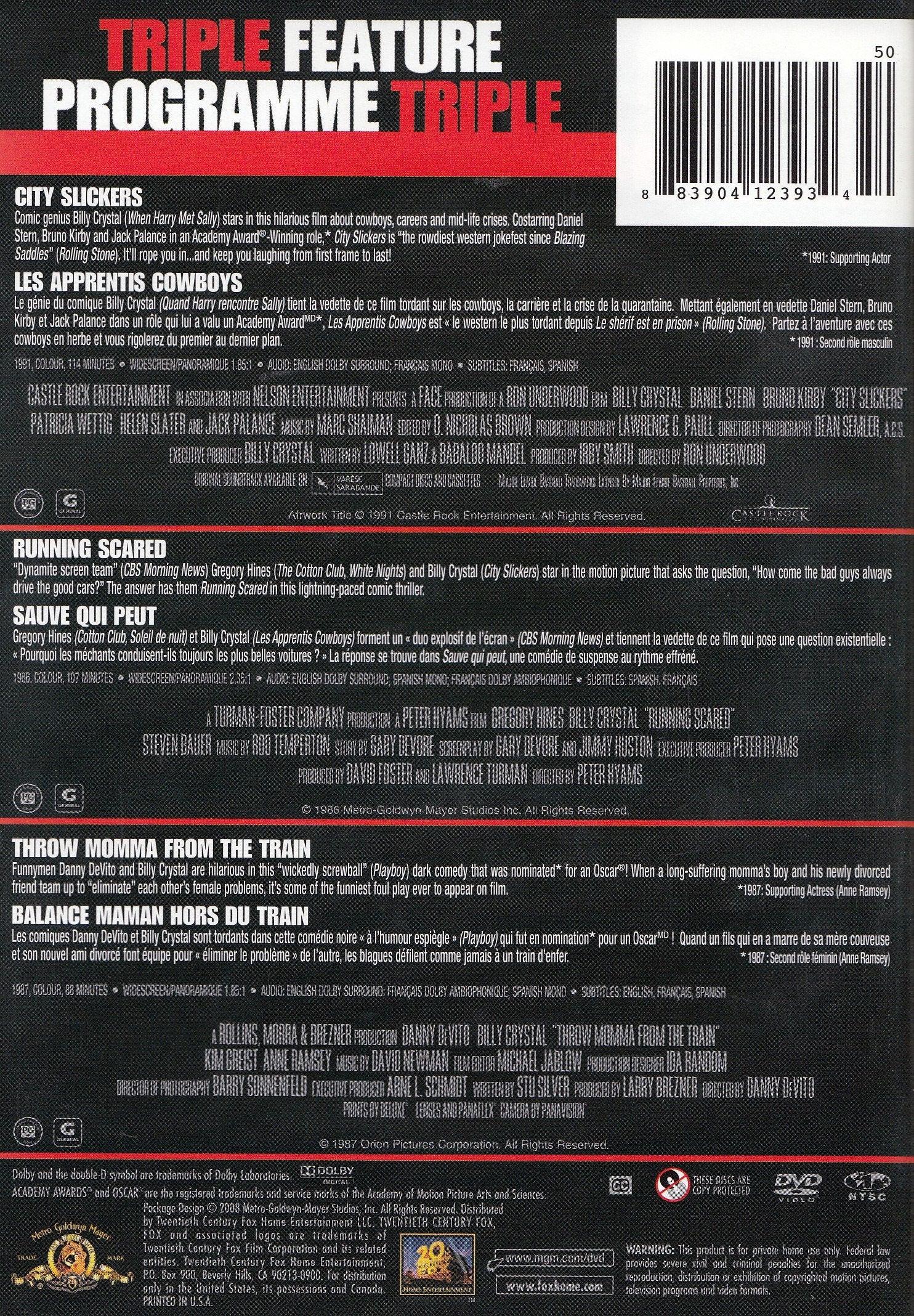 Billy Crystal Triple Feature - DVD - www.Shopthatapp.com