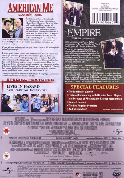 American Me & Empire - DVD (Used) - www.Shopthatapp.com