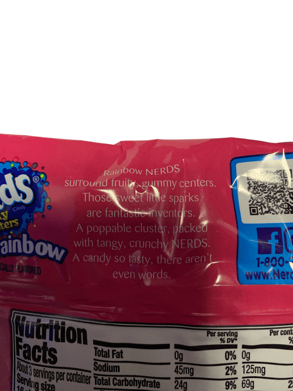 Nerds Gummy Clusters Rainbow Share Pack 30G - U.S Edition - www.Shopthatapp.com