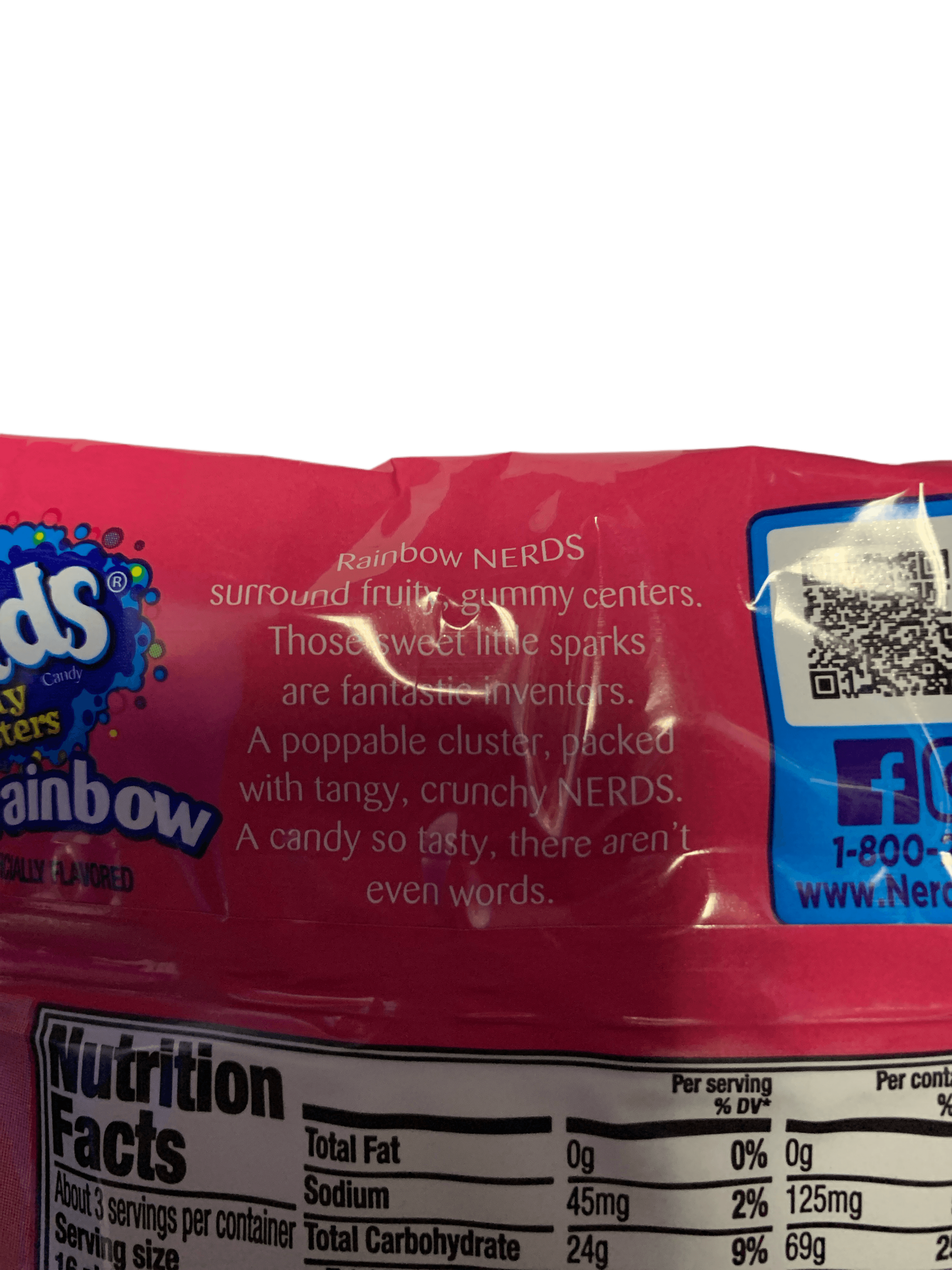 Nerds Gummy Clusters Rainbow Share Pack 30G - U.S Edition - www.Shopthatapp.com