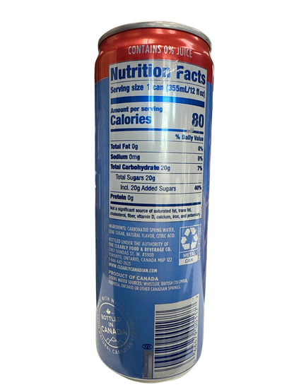 Clearly Canadian Summer Strawberry Flavour 355ML - Canadian Edition - www.Shopthatapp.com