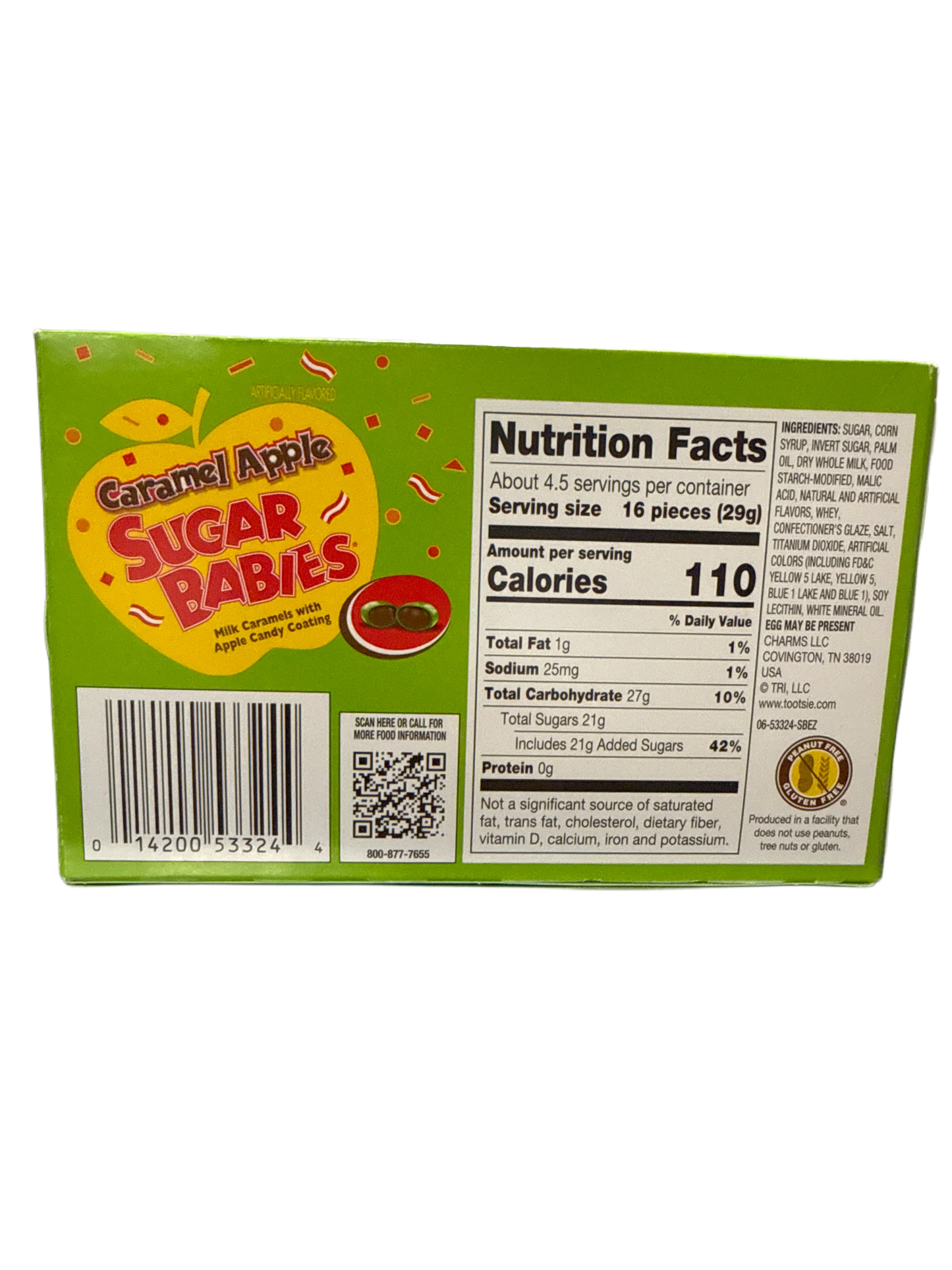 Sugar Babies Caramel Apple Candies 134G -U.S Edition - www.Shopthatapp.com