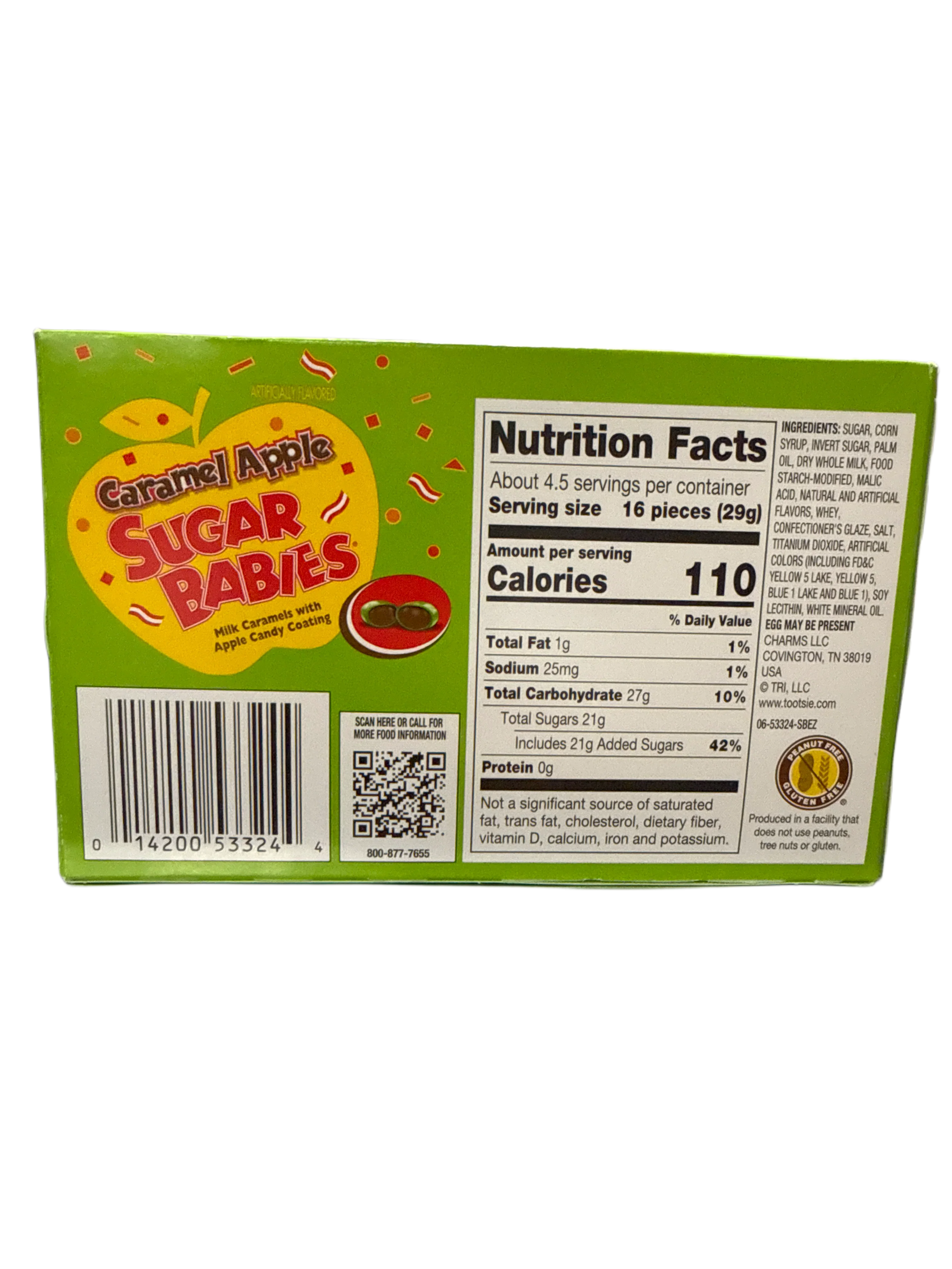 Sugar Babies Caramel Apple Candies 134G -U.S Edition - www.Shopthatapp.com