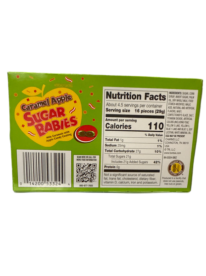 Sugar Babies Caramel Apple Candies 134G -U.S Edition - www.Shopthatapp.com
