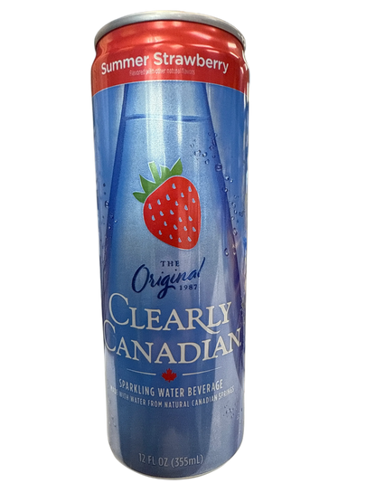 Clearly Canadian Summer Strawberry Flavour 355ML - Canadian Edition - www.Shopthatapp.com