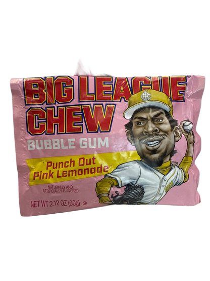 Big League Chew Punch Out Pink Lemonade 60G - U.S Edition - www.Shopthatapp.com