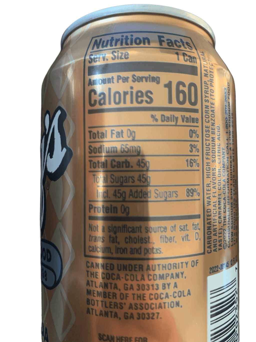 Barq's Creme Soda French Vanilla 355ML - U.S Edition - www.Shopthatapp.com