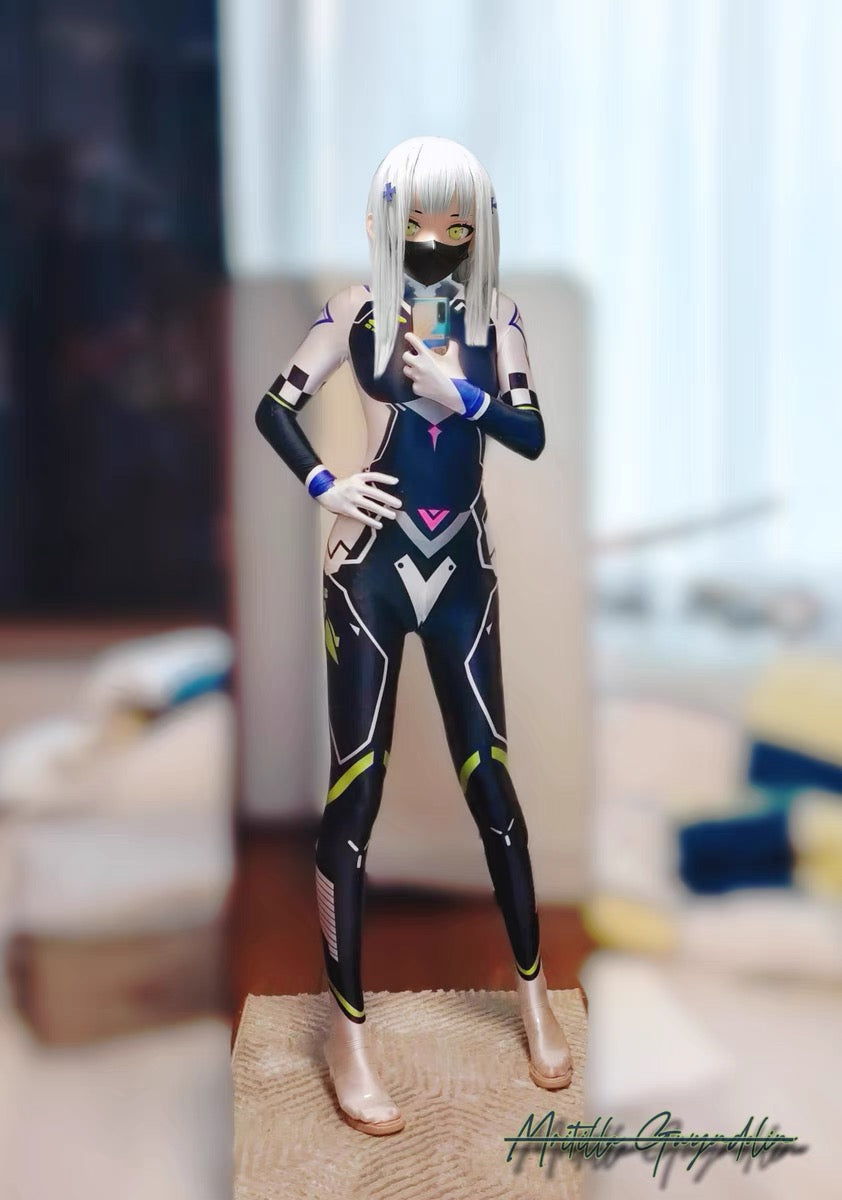 Anime Sci-fi Spandex Swimwear Cosplay Bodysuit Race Queen Costume Zentai - www.Shopthatapp.com