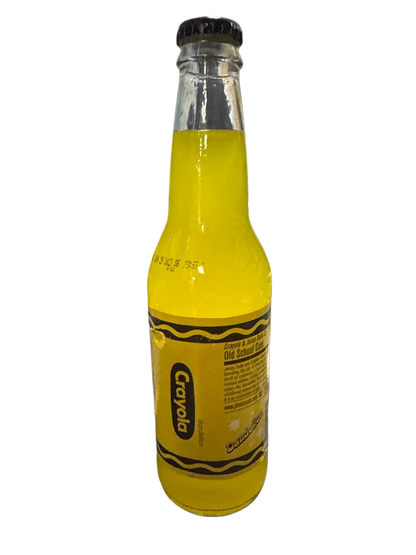 Jones Crayola Limited Edition Pineapple Cream Soda Glass Bottle 355ML - U.S Edition - www.Shopthatapp.com