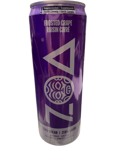 ZOA Frosted Grape Zero Sugar Energy Drink 355ML - U.S Edition - www.Shopthatapp.com