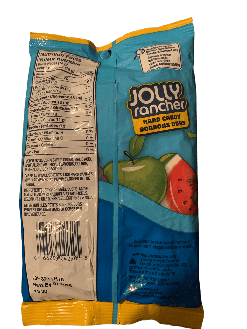 Jolly Rancher Hard Candy Bag 198G - Canadian Edition - www.Shopthatapp.com