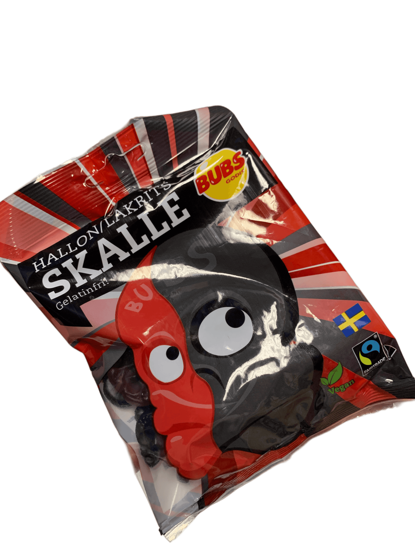 BUBS Godis Hallon Skalle Candy Bag 90G - Swedish Edition - www.Shopthatapp.com