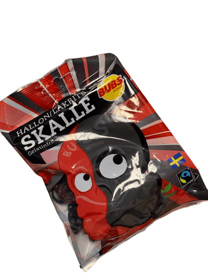 BUBS Godis Hallon Skalle Candy Bag 90G - Swedish Edition - www.Shopthatapp.com