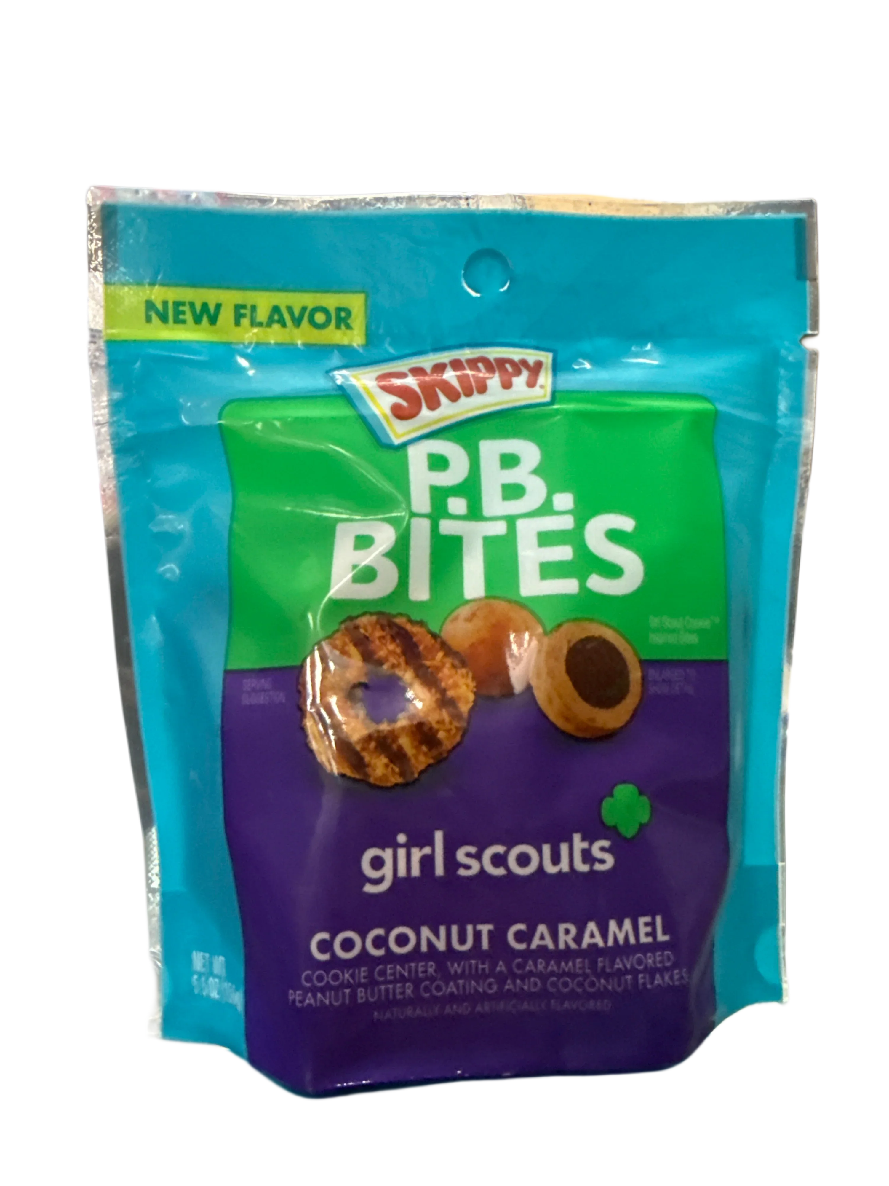 Skippy P.B Bites Girl Scout Coconut Caramel Bites 156G - U.S Edition - www.Shopthatapp.com