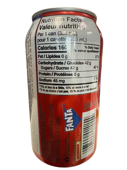 Fanta Chucky's Punch Halloween Can 355ML - Canadian Edition