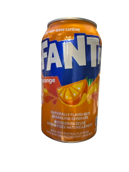 Fanta Orange Flavoured Can 355ML - Canadian Edition