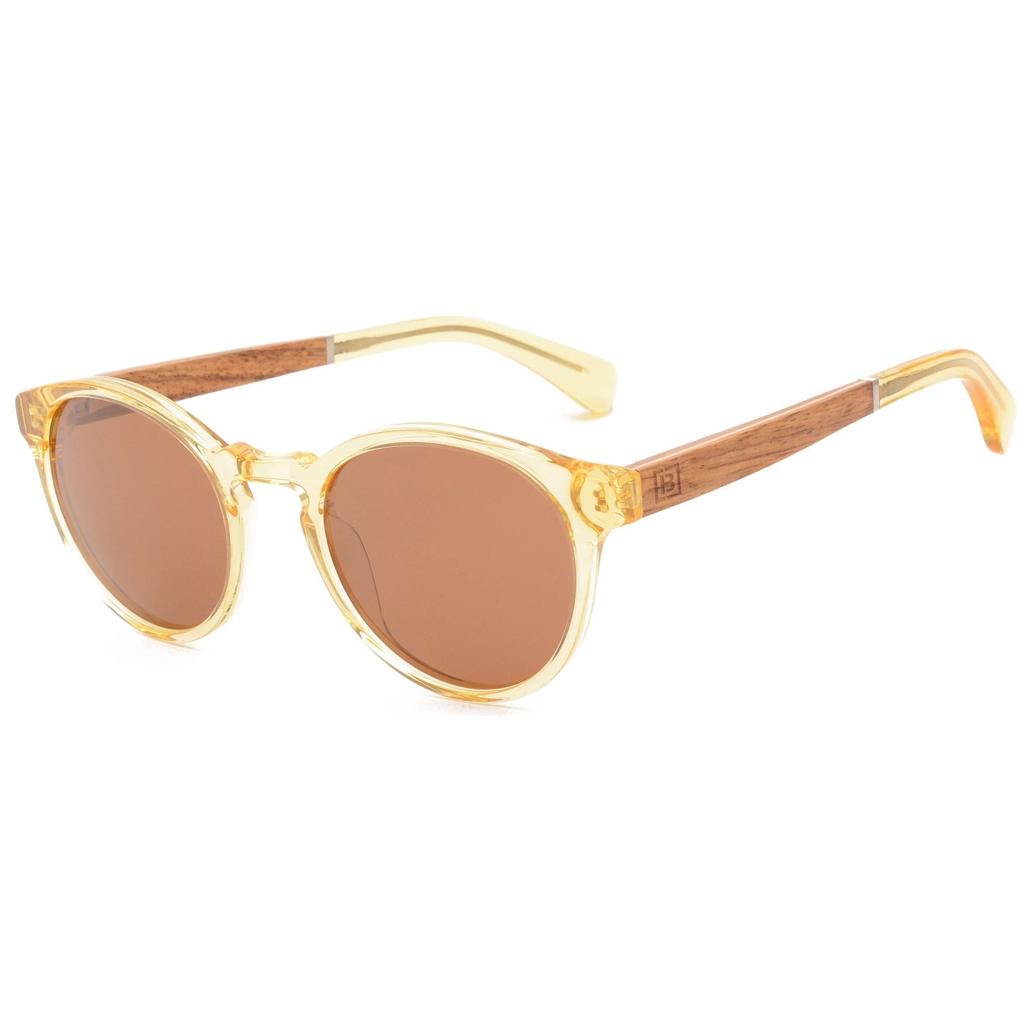 Fletcher - Lunettes de soleil en acétate et bois
