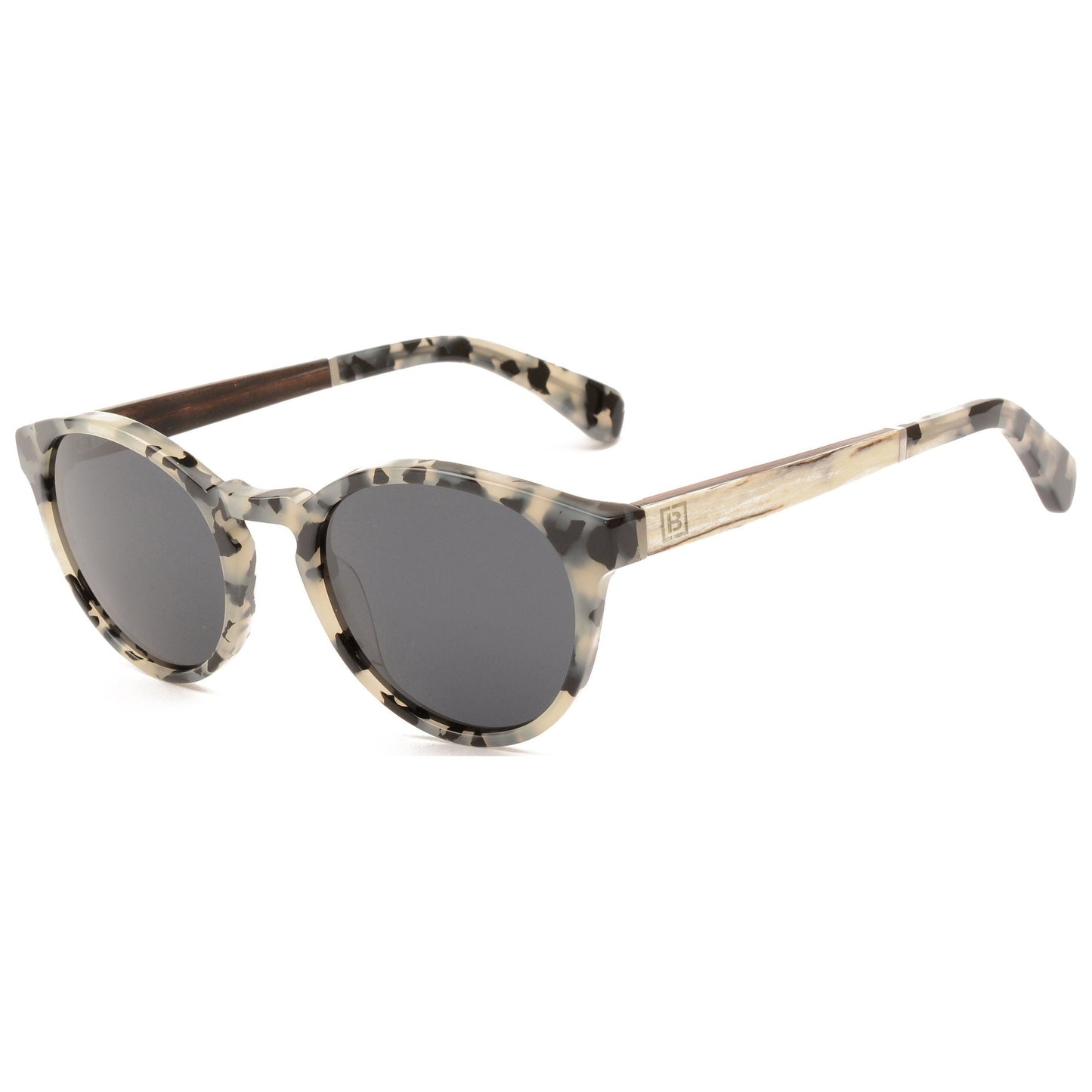 Fletcher - Lunettes de soleil en acétate et bois