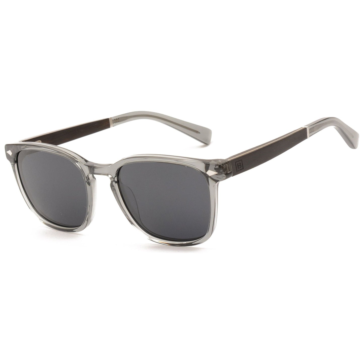 Eddie - Lunettes de soleil en acétate et bois