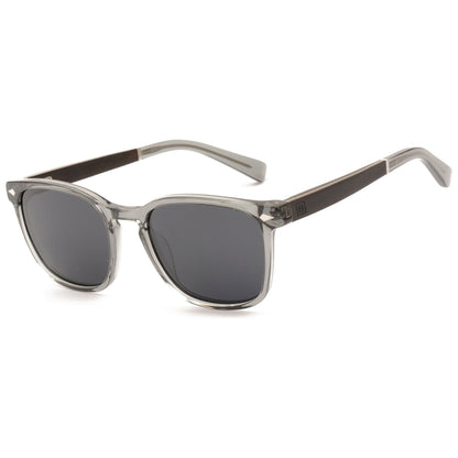 Eddie - Lunettes de soleil en acétate et bois