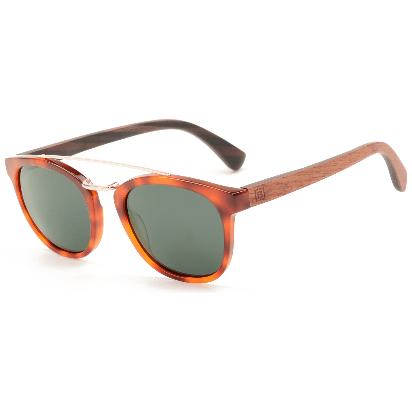 Ari – Sonnenbrille aus Acetat und Holz