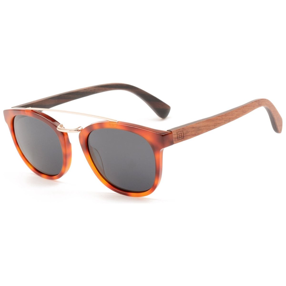 Ari – Sonnenbrille aus Acetat und Holz