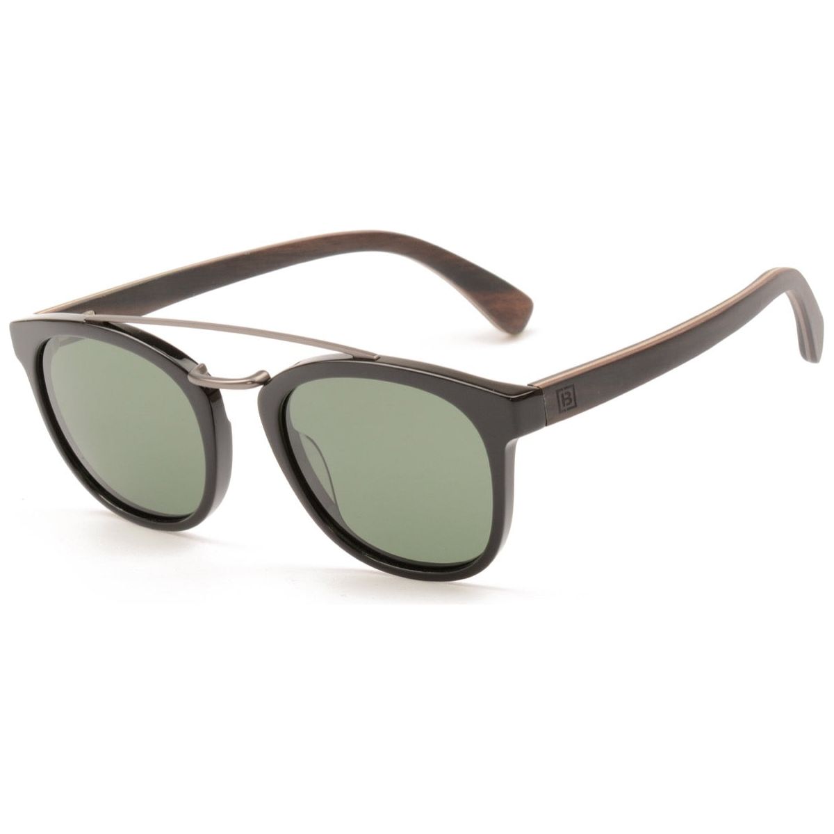 Ari – Sonnenbrille aus Acetat und Holz