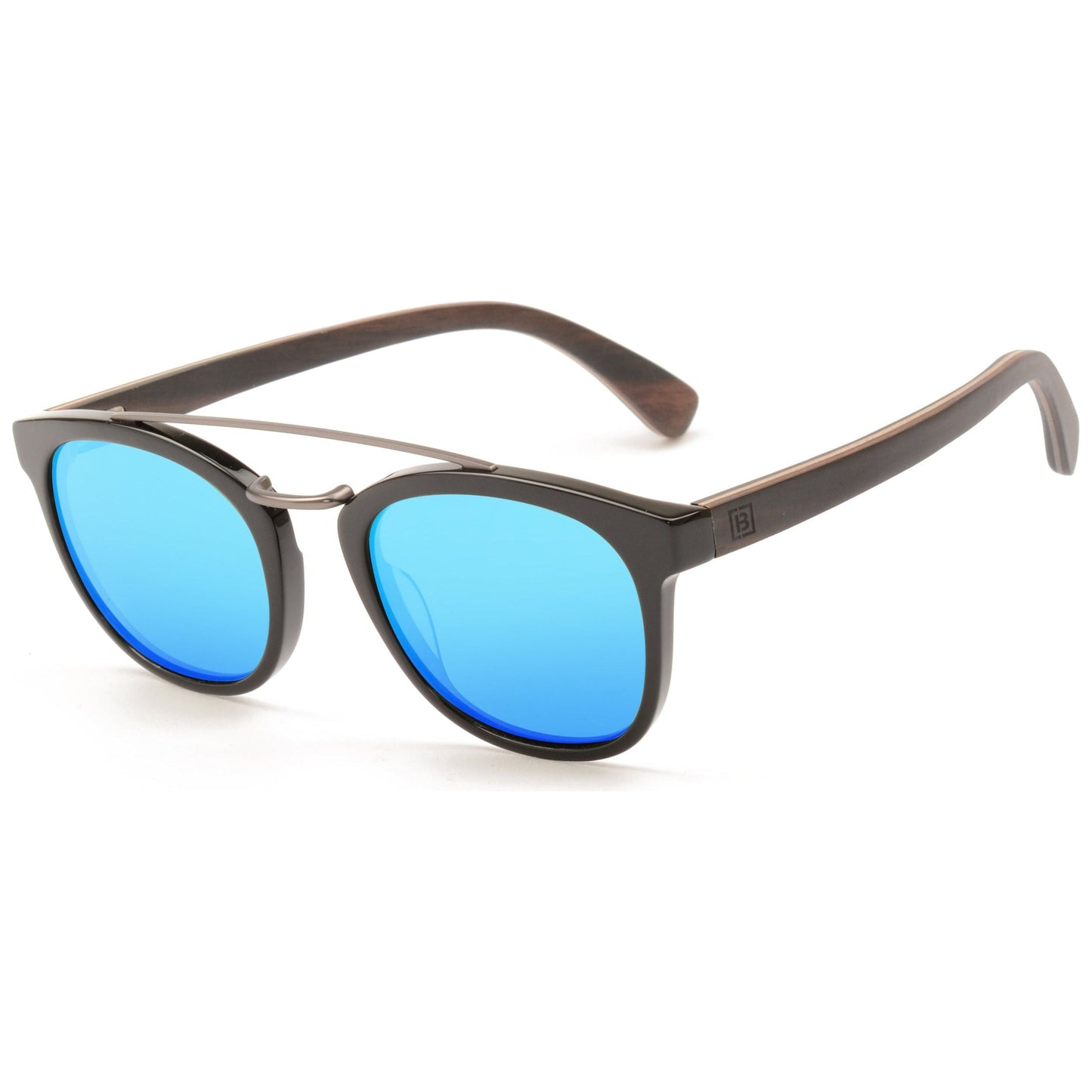 Ari – Sonnenbrille aus Acetat und Holz